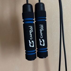 Capelli Sport Black Jump Rope